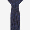 Terena Midi-Kleid aus bedruckter Seide