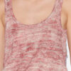 Thea Bedrucktes Leinen-Tanktop