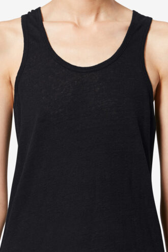 Thea Gestreiftes Leinen-T-Shirt