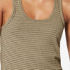 Thea Gestreiftes T-Shirt aus Baumwolle und Leinen Thea Gestreiftes T-Shirt aus Baumwolle und Leinen