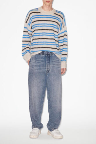 Timeo Fließende Jeans mit elastischem Bund Timeo Fließende Jeans mit elastischem Bund