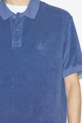 Vafko Samt-Poloshirt