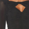 Vandalia Top aus gerafftem Jersey Vandalia Top aus gerafftem Jersey
