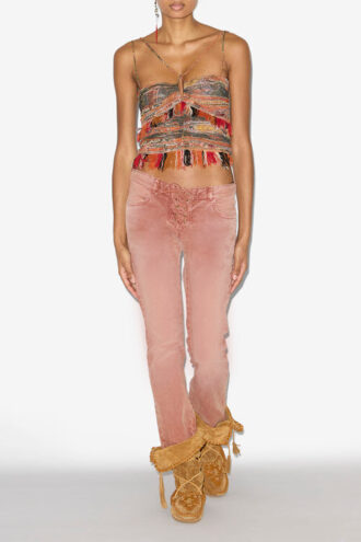Vanel Jeans mit Schnürung