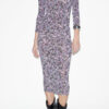 Vanessa Rollkragenkleid aus einfarbigem Jersey Vanessa Rollkragenkleid aus einfarbigem Jersey