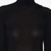 Vanessa Rollkragenkleid aus einfarbigem Jersey Vanessa Rollkragenkleid aus einfarbigem Jersey