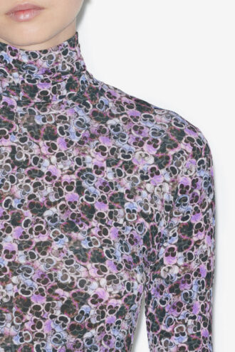 Vanessa Rollkragenkleid aus einfarbigem Jersey Vanessa Rollkragenkleid aus einfarbigem Jersey
