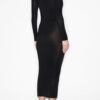 Vanessa Rollkragenkleid aus einfarbigem Jersey Vanessa Rollkragenkleid aus einfarbigem Jersey