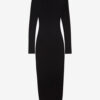 Vanessa Rollkragenkleid aus einfarbigem Jersey Vanessa Rollkragenkleid aus einfarbigem Jersey