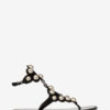 Velvee Sandalen aus Wildleder mit Schmucksteinen