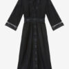 Veona Langes Kleid aus Baumwoll-Leinen-Mischung Veona Langes Kleid aus Baumwoll-Leinen-Mischung