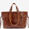 Wardy Glänzende Ledertasche