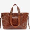 Wardy Glänzende Ledertasche