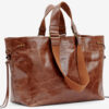 Wardy Glänzende Ledertasche