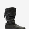 Welky Stiefel aus genarbtem Leder Welky Stiefel aus genarbtem Leder