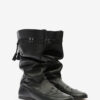 Welky Stiefel aus genarbtem Leder Welky Stiefel aus genarbtem Leder