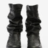 Welky Stiefel aus genarbtem Leder Welky Stiefel aus genarbtem Leder