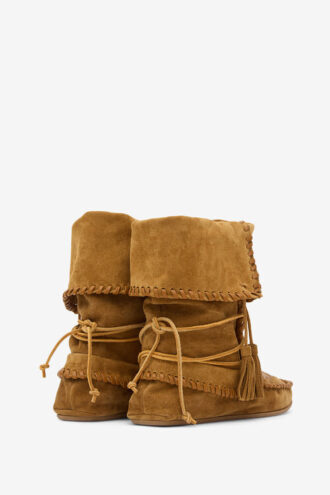 Winki geflochtene Lederstiefel