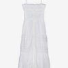 Wunderschönes langes, aufwendig gearbeitetes Kleid aus Baumwollvoile Wunderschönes langes, aufwendig gearbeitetes Kleid aus Baumwollvoile