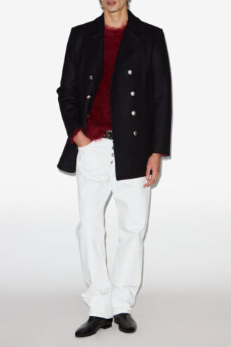 Wym Peacoat aus Wolle und Kaschmir