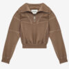 Yaele Sweatshirt aus Jersey mit verblassten Ziernähten Yaele Sweatshirt aus Jersey mit verblassten Ziernähten