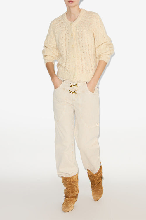 Yara Strickjacke mit Zopfmuster Yara Strickjacke mit Zopfmuster