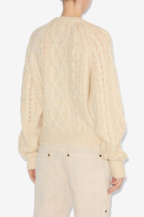 Yara Strickjacke mit Zopfmuster Yara Strickjacke mit Zopfmuster