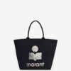 Yenky Tote Bag aus Canvas mit gesticktem Logo Yenky Tote Bag aus Canvas mit gesticktem Logo