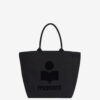 Yenky Tote Bag aus Canvas mit gesticktem Logo Yenky Tote Bag aus Canvas mit gesticktem Logo