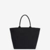 Yenky Tote Bag aus Canvas mit gesticktem Logo Yenky Tote Bag aus Canvas mit gesticktem Logo