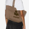 Yenky Zipped Faded Baumwolltasche mit Logo Yenky Zipped Faded Baumwolltasche mit Logo