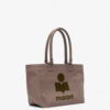 Yenky Zipped Faded Baumwolltasche mit Logo Yenky Zipped Faded Baumwolltasche mit Logo