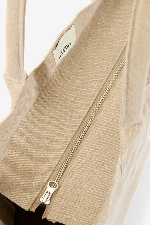 Yenky Zipped Faded Baumwolltasche mit Logo Yenky Zipped Faded Baumwolltasche mit Logo