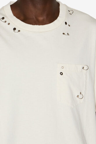 Yezra Kurzarm-Baumwoll-T-Shirt