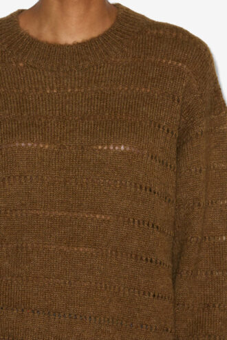 Yona Strickpullover mit Lochmuster
