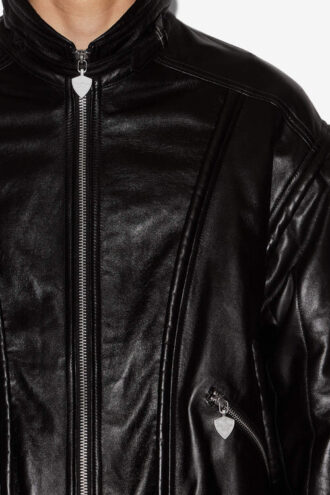 Yosri Vintage-Lederjacke