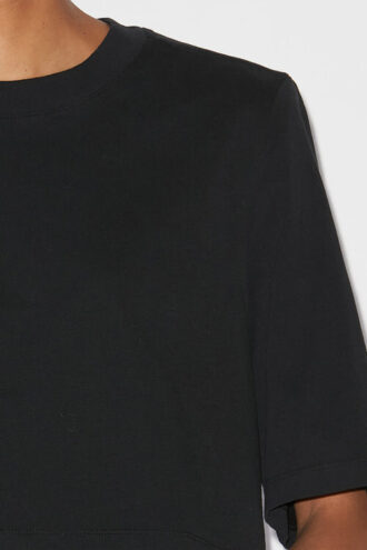 Zaely Kurzes Baumwoll-T-Shirt