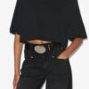 Zaely Kurzes Baumwoll-T-Shirt Zaely Kurzes Baumwoll-T-Shirt