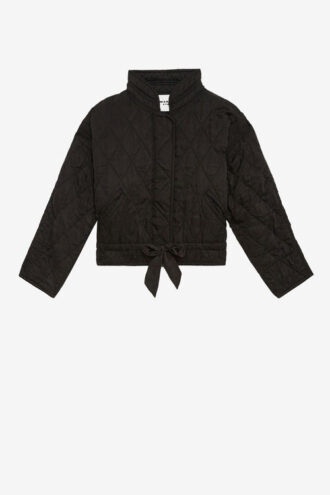 Zakiane Steppjacke aus Satin