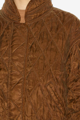 Zakiane Steppjacke aus Satin