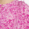Zarga Plissee-Bluse aus bedruckter Seide Zarga Plissee-Bluse aus bedruckter Seide