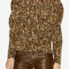 Zarga Plissee-Bluse aus bedruckter Seide Zarga Plissee-Bluse aus bedruckter Seide