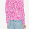 Zarga Plissee-Bluse aus bedruckter Seide Zarga Plissee-Bluse aus bedruckter Seide