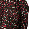 Zarga Seidenoberteil mit Polka-Dot-Print