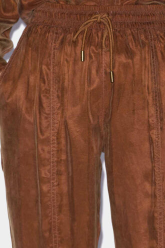 Zaylee Fließende Satinhose