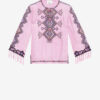 Zelda Bestickte Matka-Seidenbluse Zelda Bestickte Matka-Seidenbluse