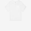 Zelitos Kurzarm-T-Shirt aus einfarbiger Baumwolle