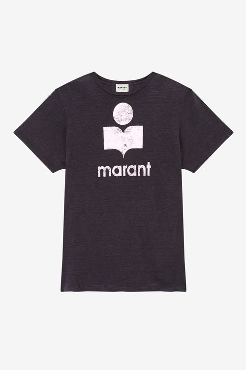 Zewel Leinen-T-Shirt mit Logo Zewel Leinen-T-Shirt mit Logo