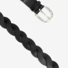 Zigza-Gürtel aus verwobenem Leder Zigza-Gürtel aus verwobenem Leder