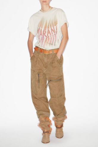 Zoeline Baumwoll-T-Shirt mit Logo